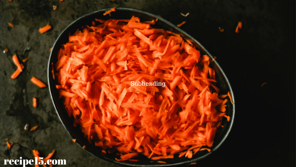 Carrot Khoya Halwa